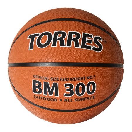 Купить Мяч баскетбольный  "TORRES BM300" р.3  в Верхняясалде 