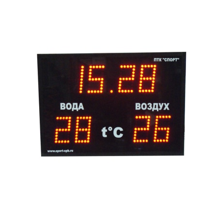 Купить Часы-термометр СТ1.13-2t для бассейна в Верхняясалде 