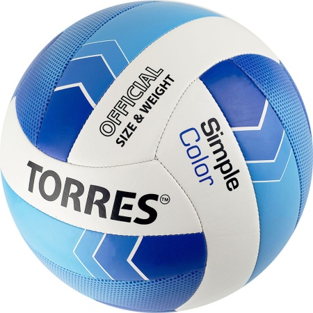 Купить Мяч волейбольный Torres Simple Color любительский р.5 в Верхняясалде 